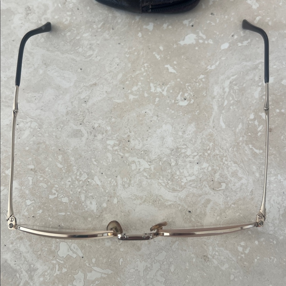 Christian Dior Monsieur Gold Eye Glasses - Picture 6 of 9
